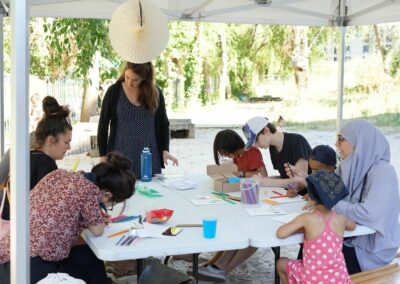 Atelier illustration D'ici à là avec Ghislaine